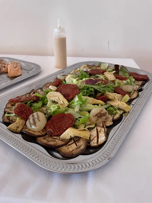 Détail des antipasti