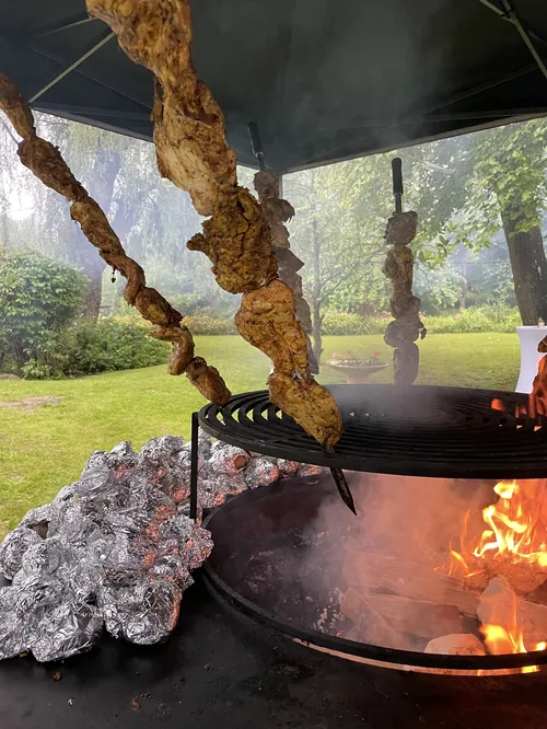 Cuisson au brasero