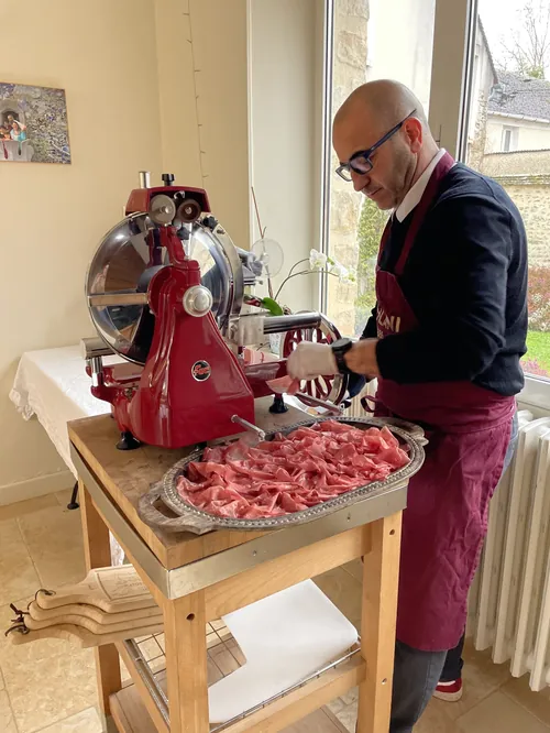 Plateau de charcuteries italiennes fines brunch